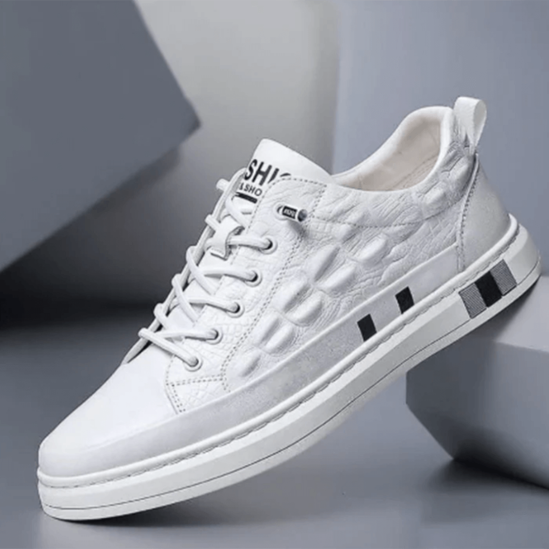 Men's Quilted Low-Top Trainers