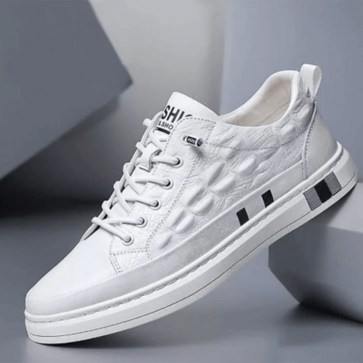 Men's Quilted Low-Top Trainers
