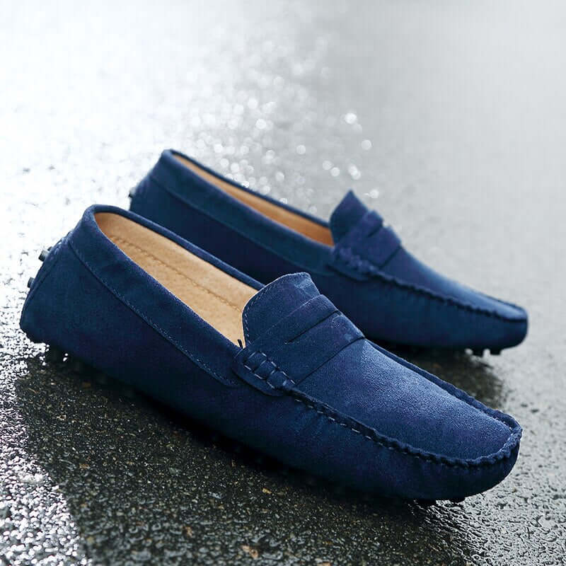 Men's Loafers - Slip-On Moccasin Toe