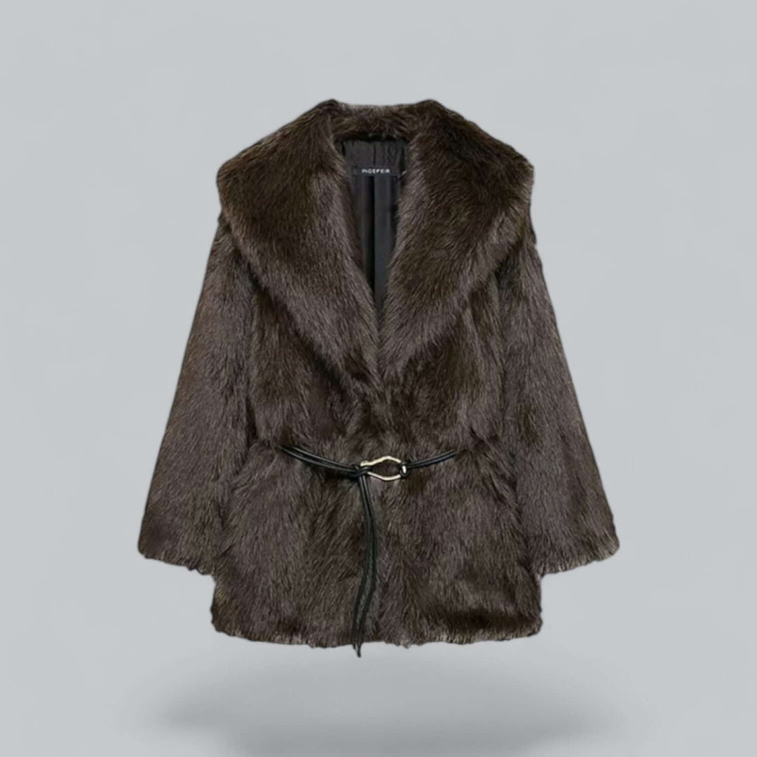 Belted Midi Long Coat