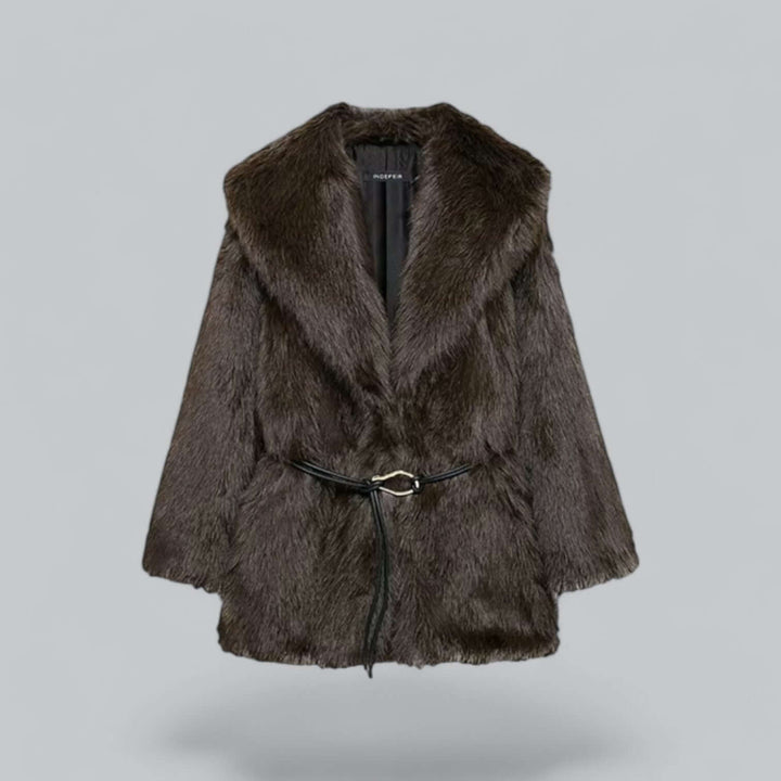 Belted Midi Long Coat