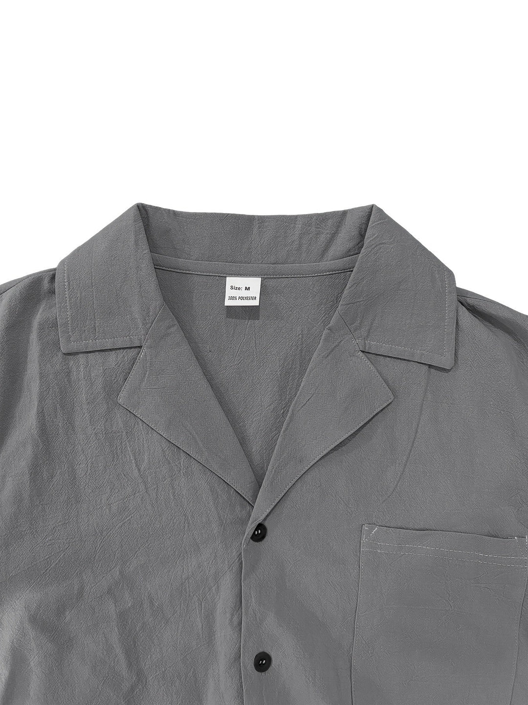 Soft, breathable men's linen set, offering ultimate comfort for warm weather. Short sleeve shirt & shorts.