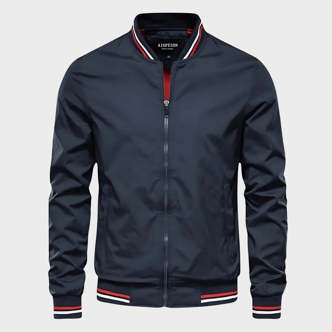 Versatile men's water-resistant windbreaker jacket. Lightweight outerwear ideal for casual wear, spring & summer adventures.