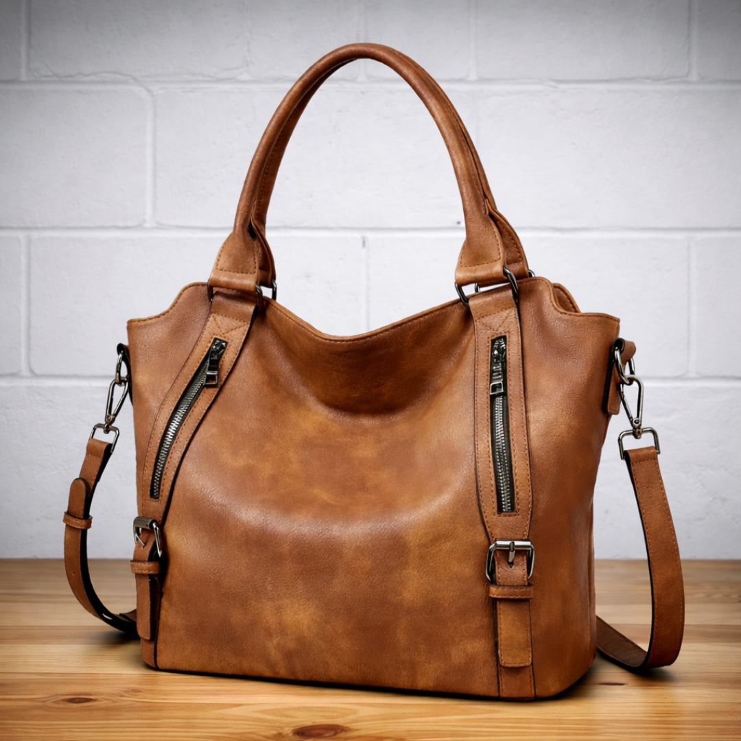 Women's quilted shoulder bag with adjustable strap, perfect for everyday elegance.