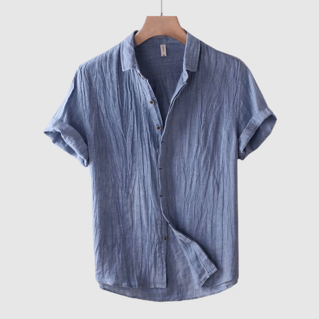 Casual chic women's short sleeve blouse, a comfortable and stylish summer apparel for daily wear.