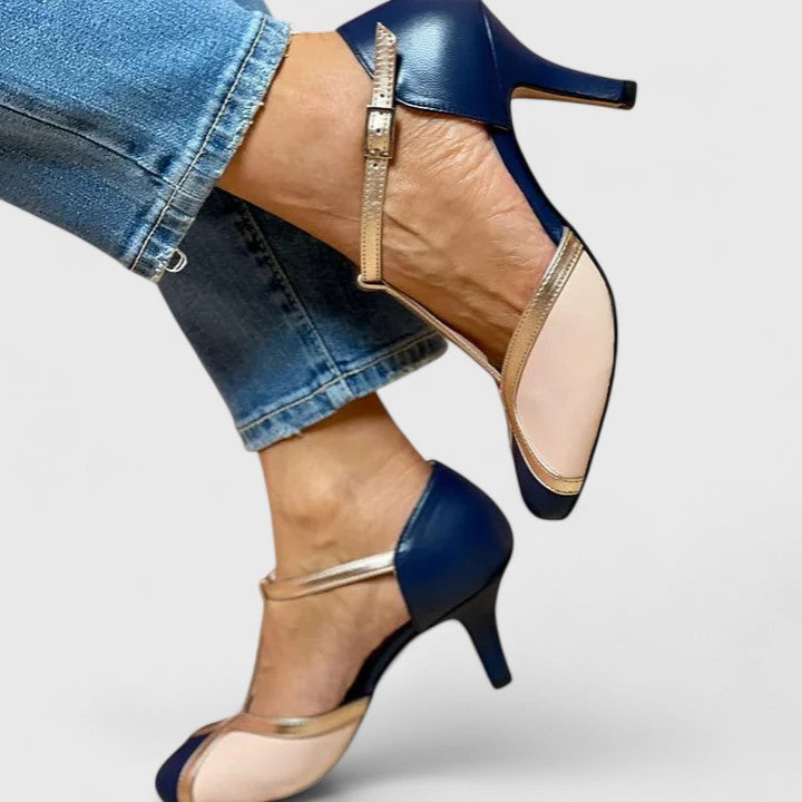Supportive women's orthopaedic heels with non-slip sole, ensuring all-day comfort and elegant style. Great for work.
