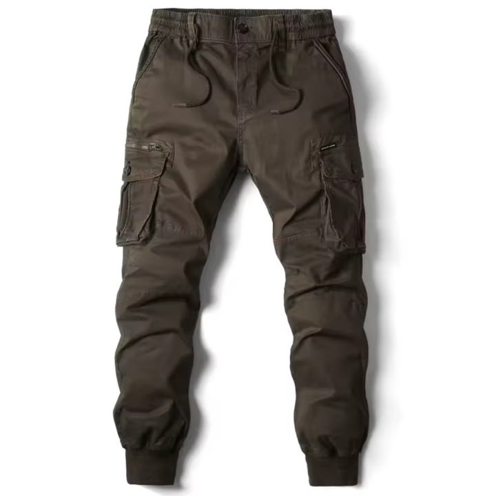 Durable men's cargo pants, made for tough wear. Features multi-pockets & a comfortable fit for all seasons.