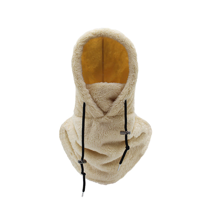 Versatile ArcticShield 3-in-1 winter hat: balaclava, neck warmer & beanie for ultimate cold protection.
