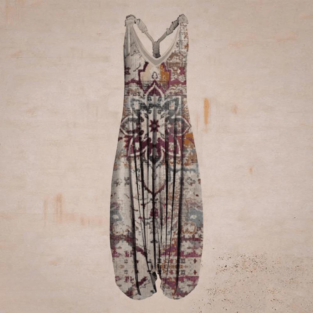 Modern women's casual jumpsuit, designed for an elegant and comfortable feel.