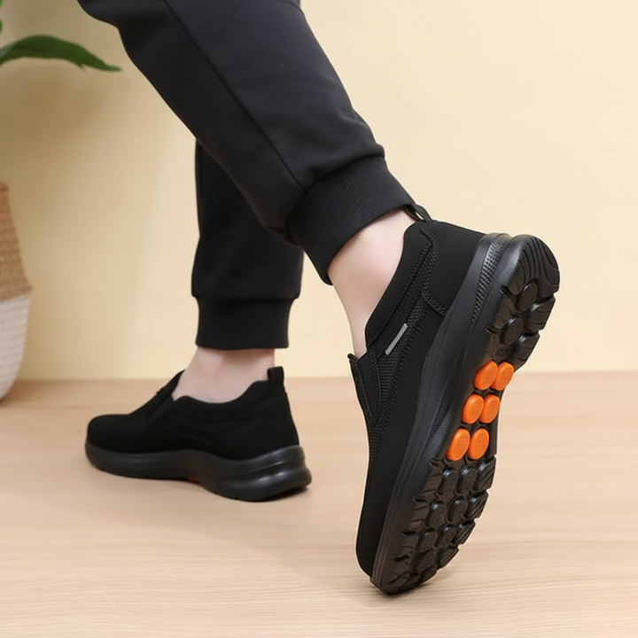 Breathable, lightweight men's slip-on shoes for ultimate comfort & casual everyday wear. Perfect for walking.