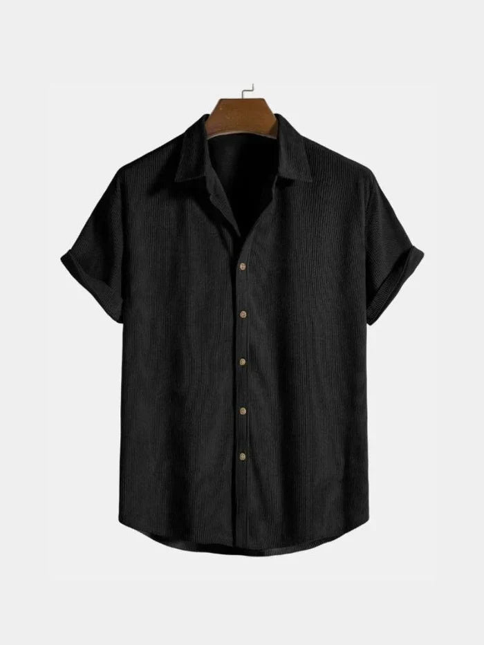 Men's classic short-sleeve polo shirt for smart casual style, comfortable fit & button placket detail.