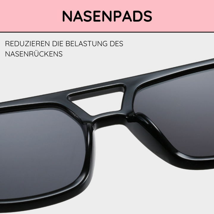 Women's colorful square candy sunglasses, ideal for beach & summer style.