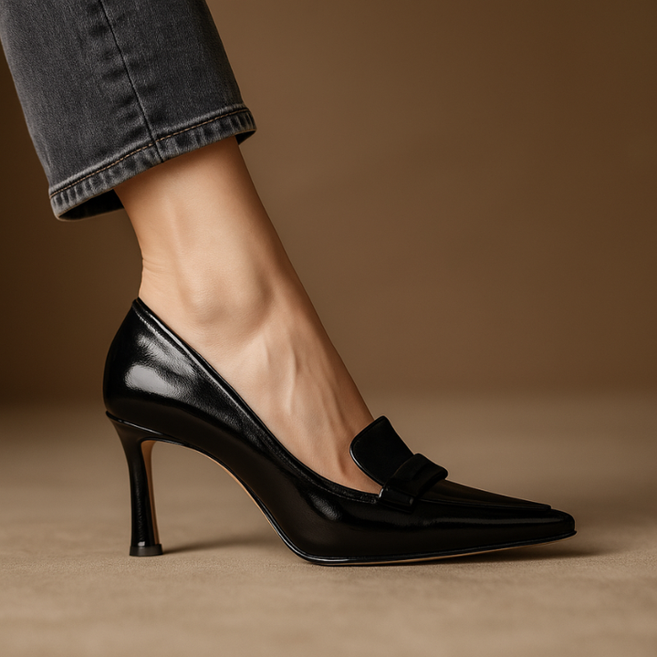 Elegant women's pointed toe heels, perfect for sophisticated formal dress and party shoes.