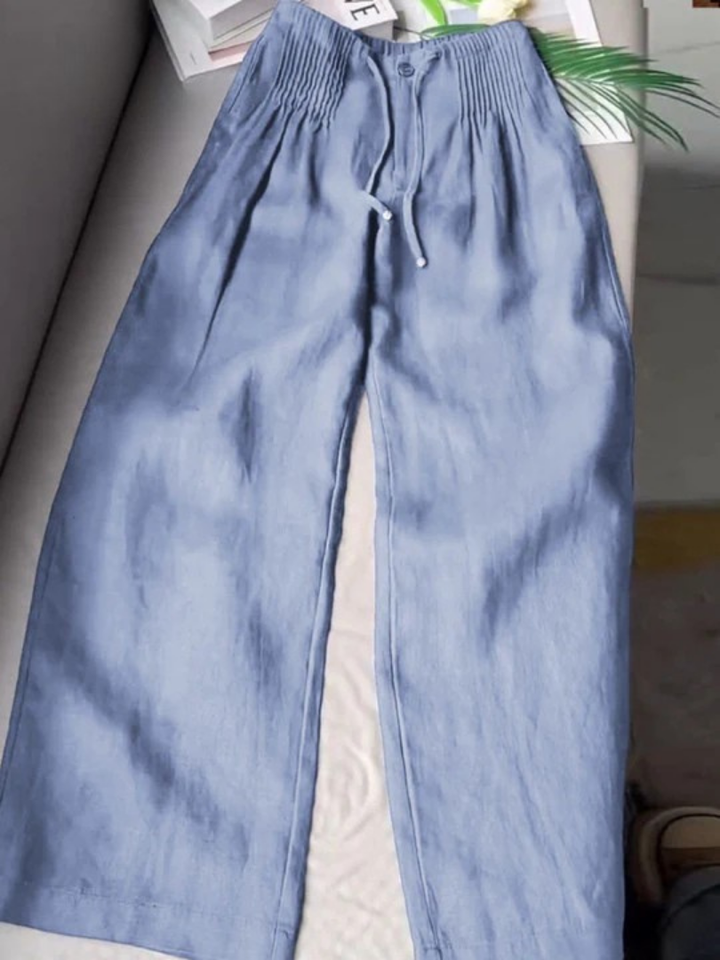 Stylish women's wide-leg bottoms, fashion-forward with ultimate comfort & flowy fabric.