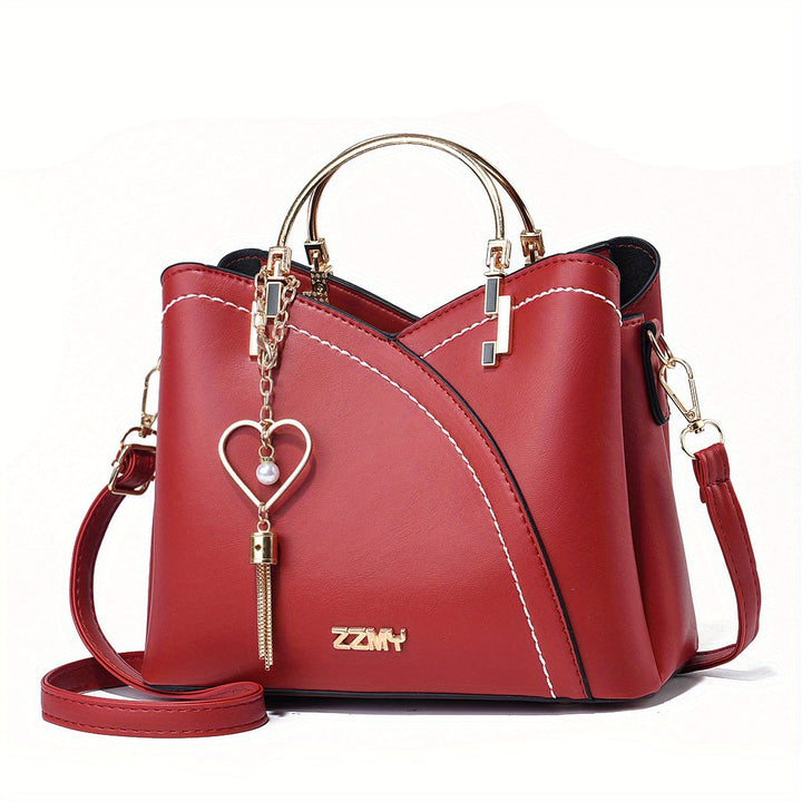 Fashionable women's shoulder bag, a luxury leather handbag perfect for daily versatility.
