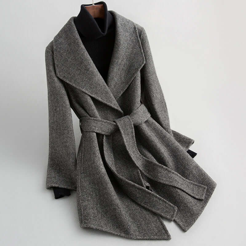Women's Fitted Double-Breasted Jacket