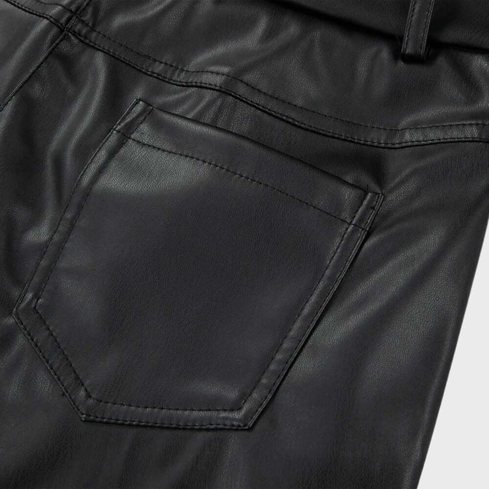 Women's High-Waisted Straight Leg Trousers