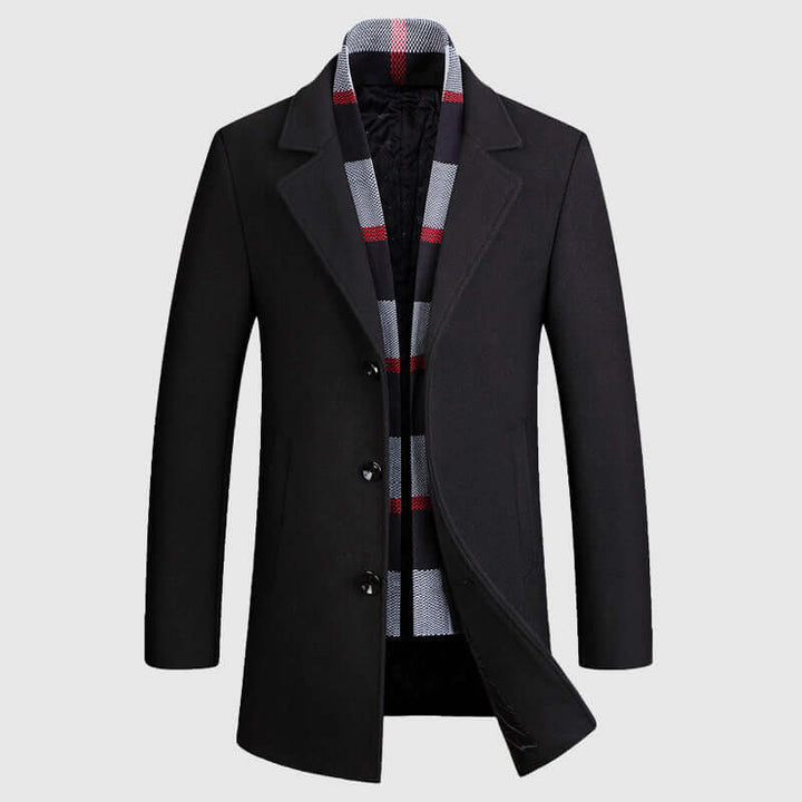 Men's Shawl Collar Coat