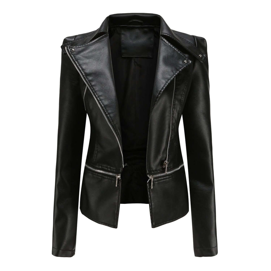 Women's Slim Fit Motorcycle Jacket