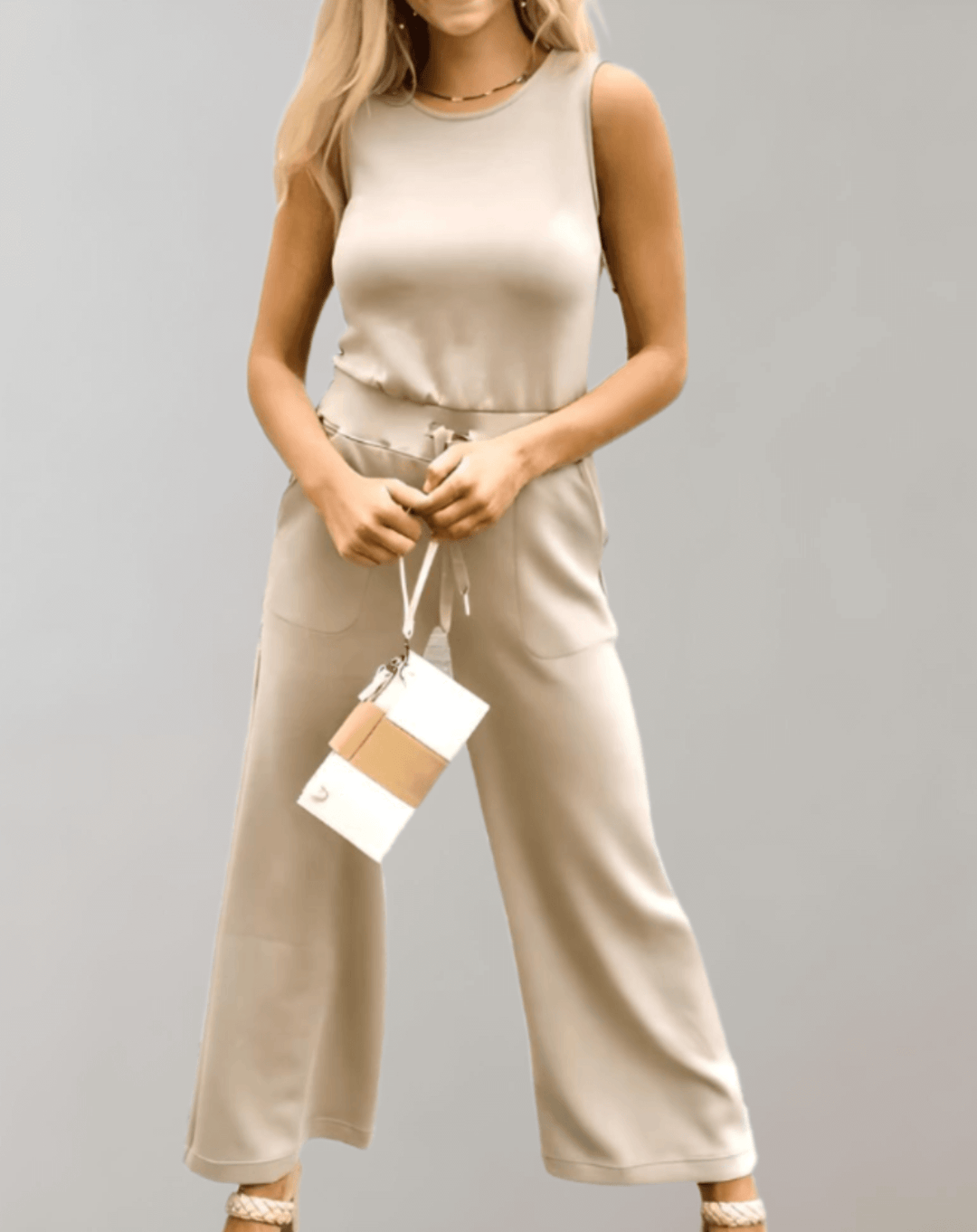 Women's Tweed Two-Piece Skirt Suit