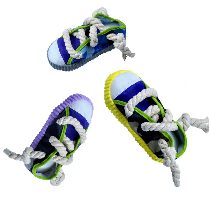 Pet supplies: A 3-pack of durable, anti-anxiety puppy chew toys designed for stress relief and engaging playtime.