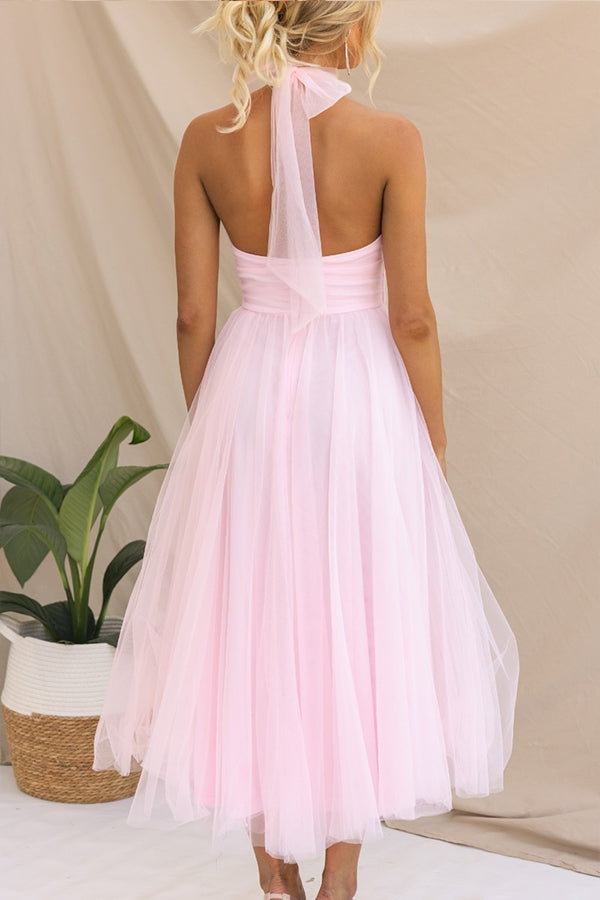 Formal long skirt midi dress for women, ideal for occasion and evening wear.