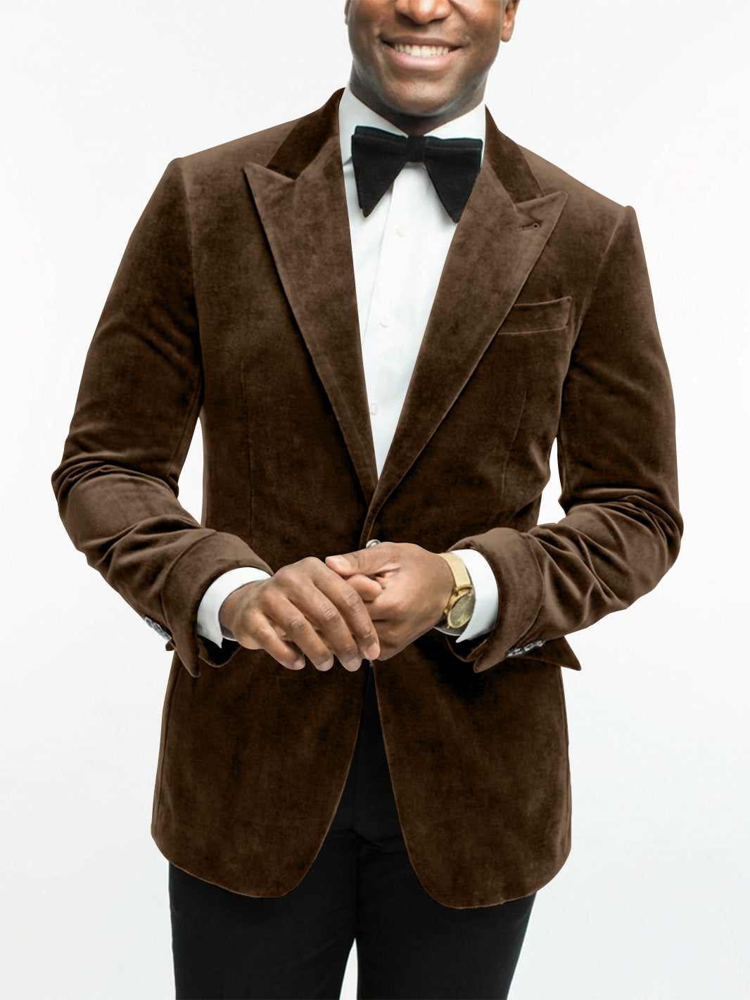 Sophisticated men's formal wear jacket, close-up of fabric, highlighting luxurious feel.