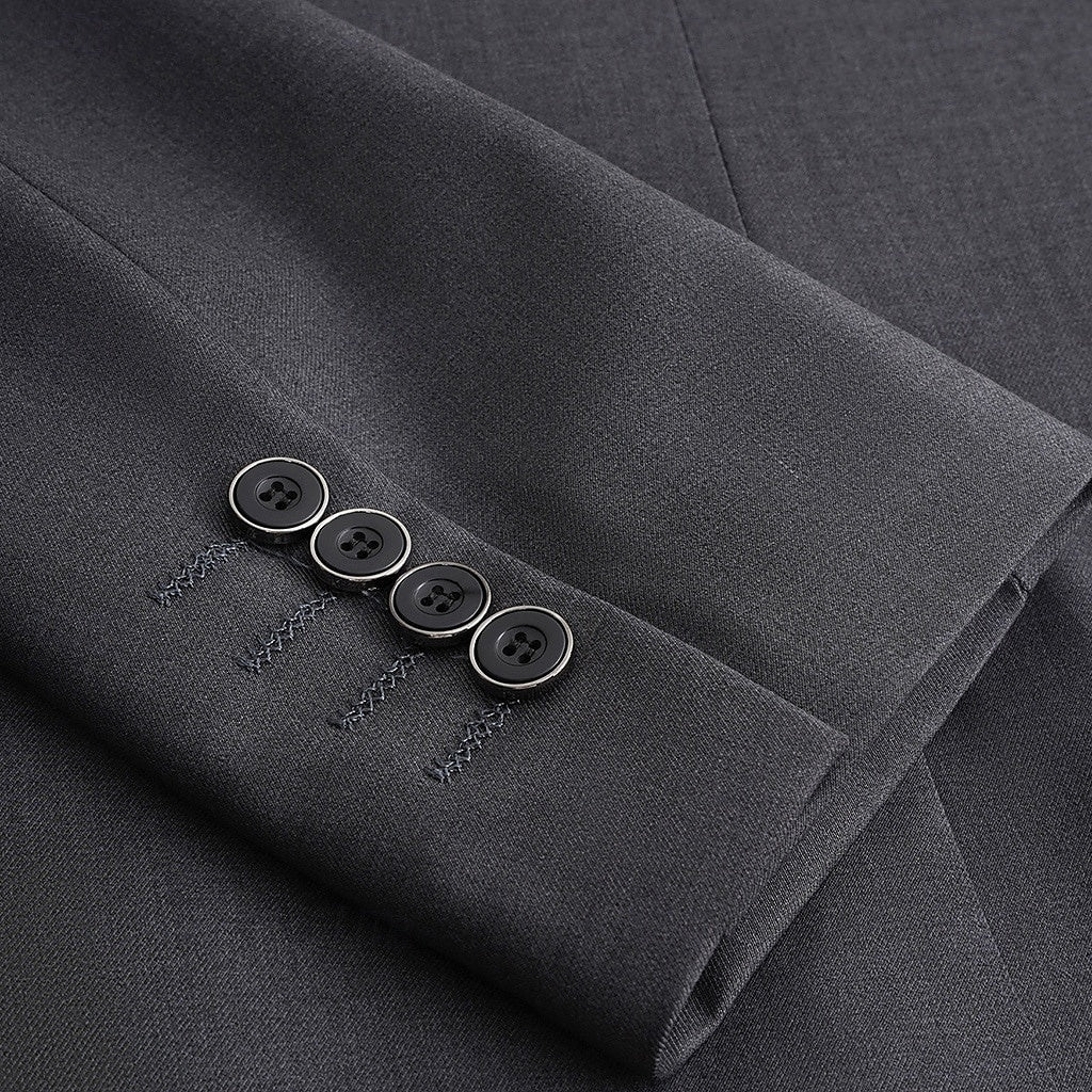 Versatile men's single-breasted jacket. Standard fit, casual style for men's fashion & everyday outerwear.