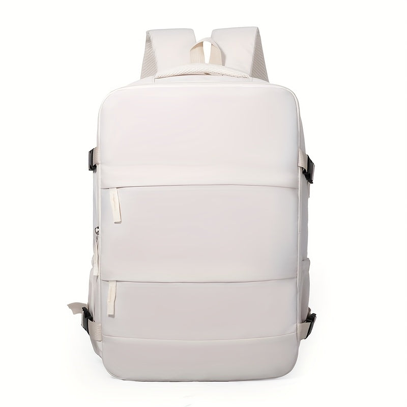 Smart travel backpack, 180° opening ensures organized and stress-free packing.