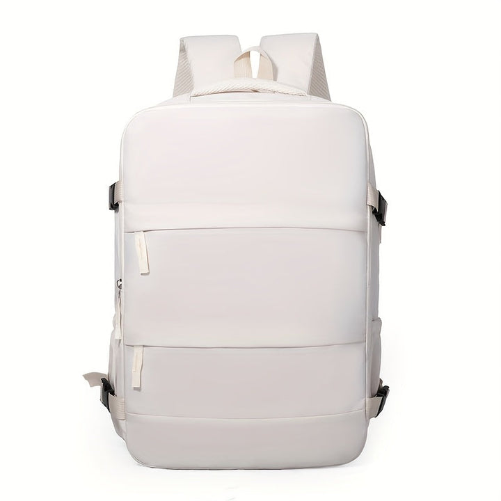 Smart travel backpack, 180° opening ensures organized and stress-free packing.