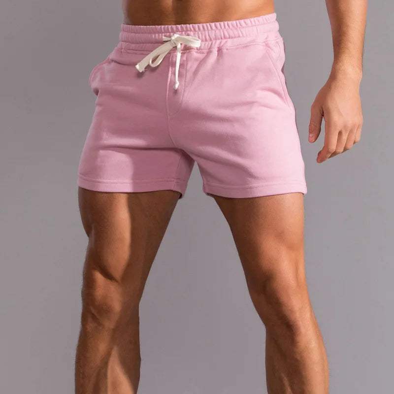Men's Casual Shorts with Elastic Waistband