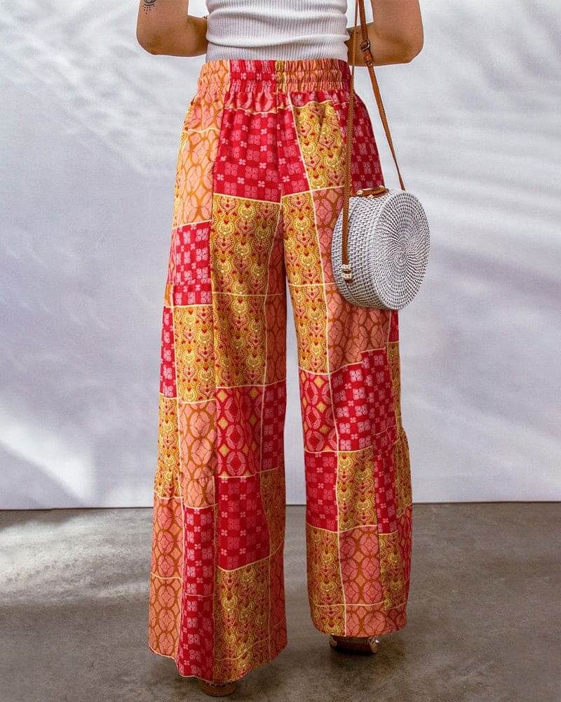Women's Wide Leg Palazzo Trousers