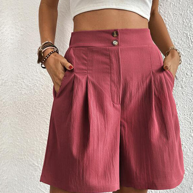 Close-up of Amarae women's shorts fabric, highlighting soft texture for comfortable ladies bottom.