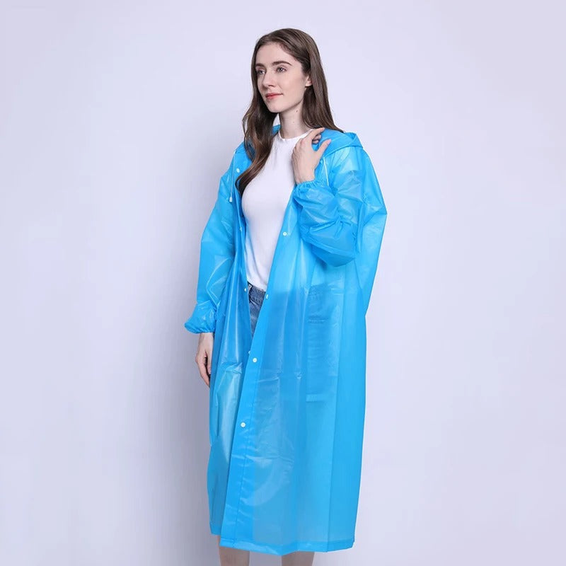 Lightweight women's packable jacket for outdoor wear. Offers waterproof protection and easy travel.