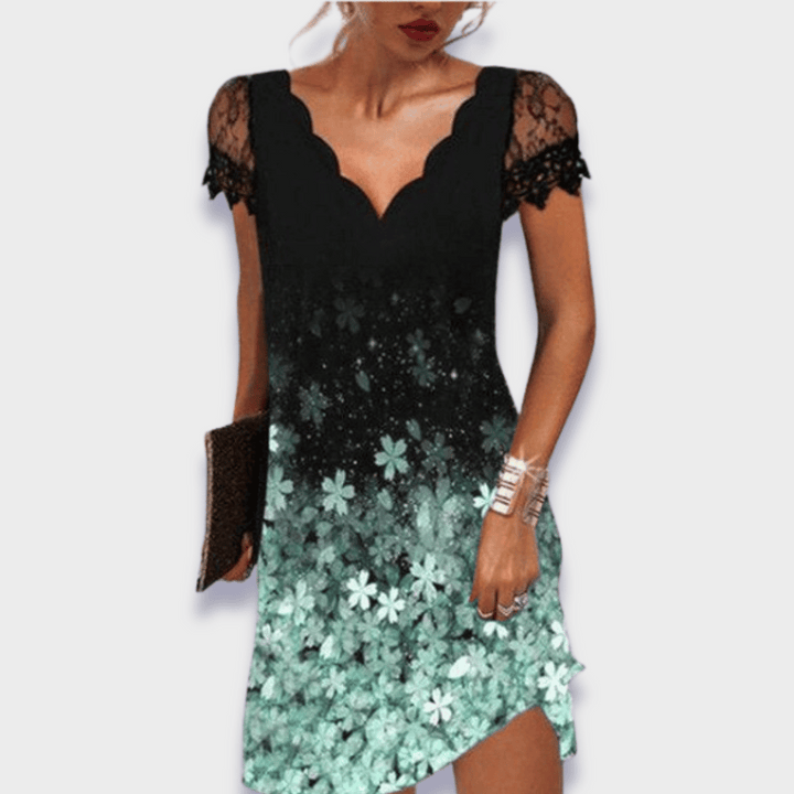 Women's everyday dress, stylish and comfortable, suitable for party or evening wear.