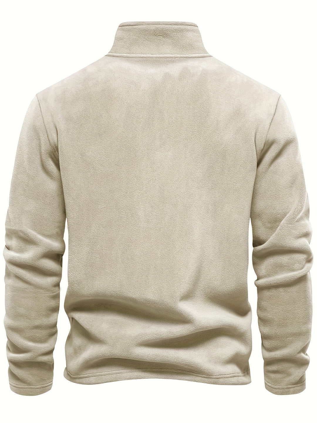 Cozy unisex fleece half-zip pullover for ultimate warmth. A winter essential for everyday casual style.