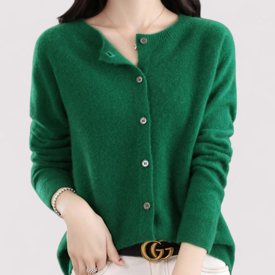 Women's Open-Neck Cardigan