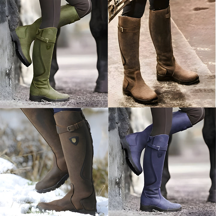 Stylish women's modern ankle boots; comfortable, versatile slip-on design for elegant daily wear.
