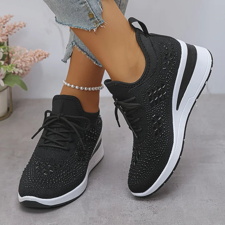 Women's comfortable slip-on orthopedic shoes with excellent arch support for daily use.