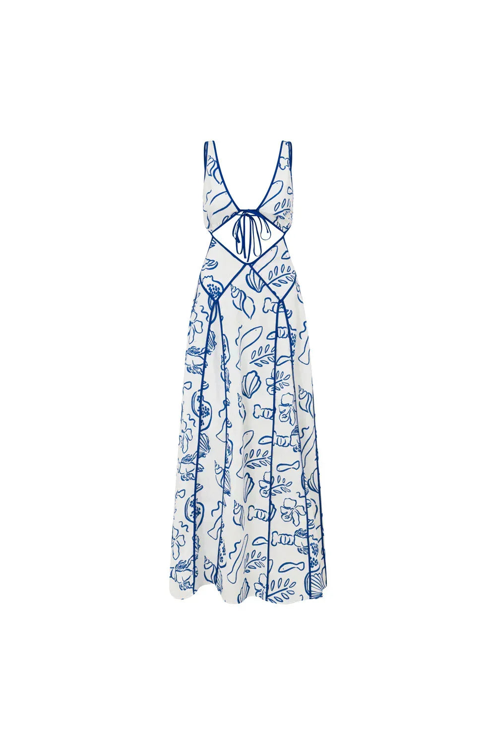 Stylish women's open back maxi dress for spring, offering a flowy fit and elegant look for any party or holiday.