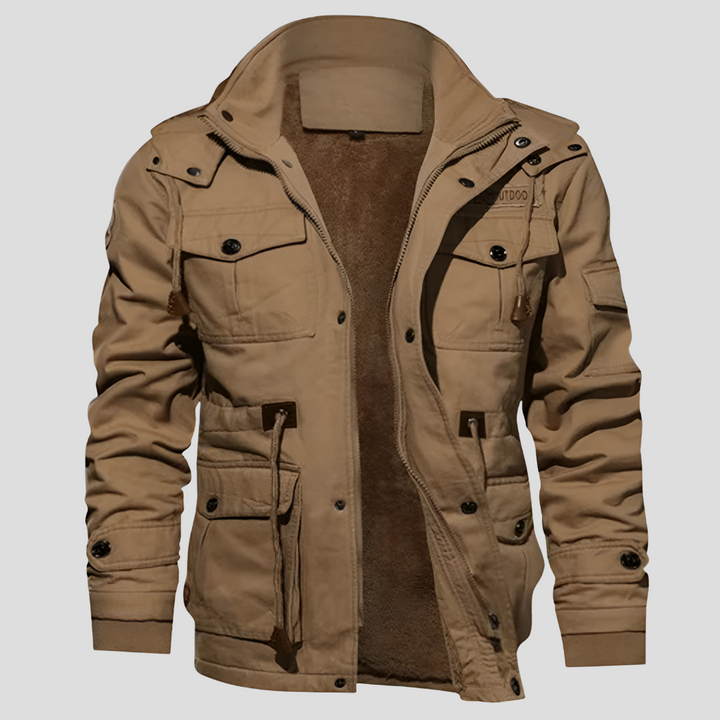 Stylish men's lightweight summer jacket, comfortable for everyday casual wear. A versatile spring outerwear option.
