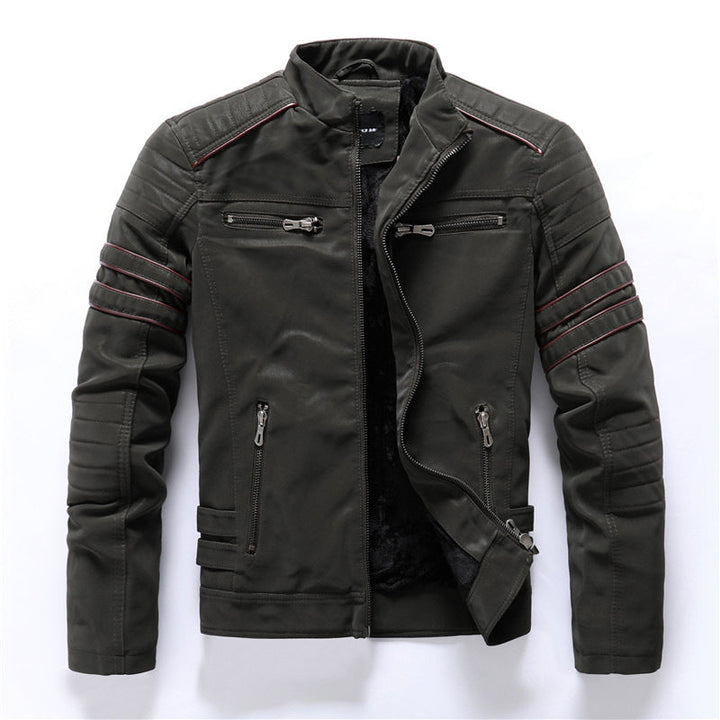 Stylish men's sophisticated all-weather jacket, a new durable premium menswear outerwear piece with a tailored fit.