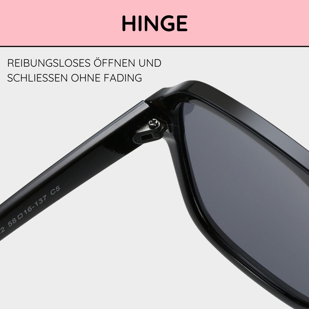 Fashionable square candy beach sunglasses with full UV protection for women.