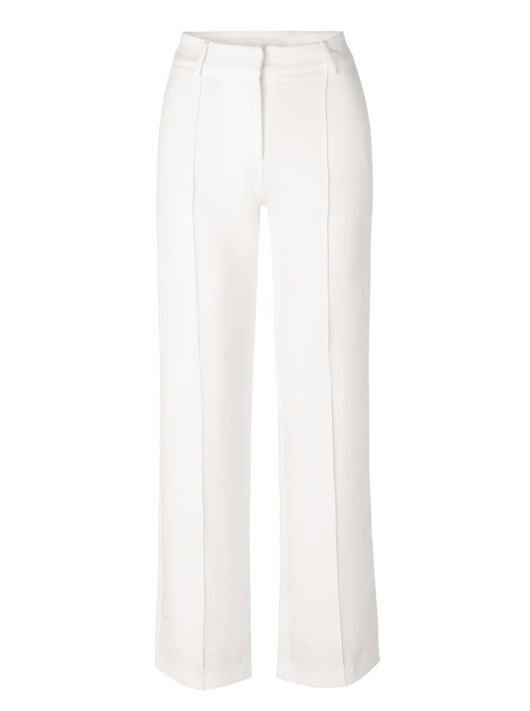 Women's Wide-Leg Trousers - High Waist