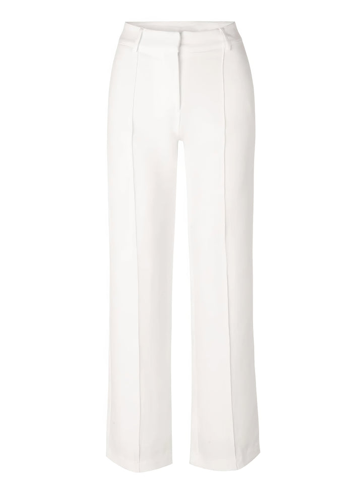Women's Wide-Leg Trousers - High Waist
