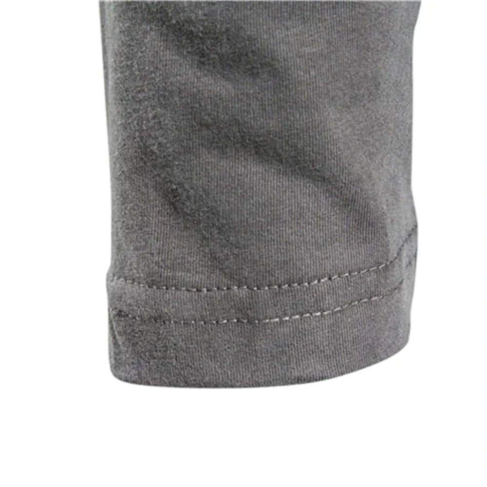 Men's Cotton Blend Casual Long Sleeve T-Shirt