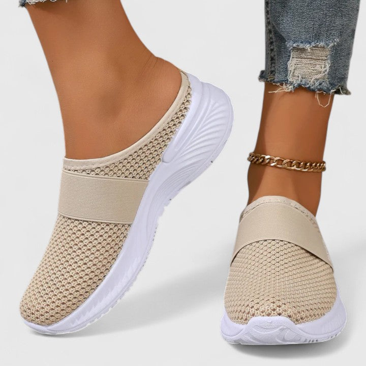 Women's orthopaedic walking sneakers for pain relief & comfort.