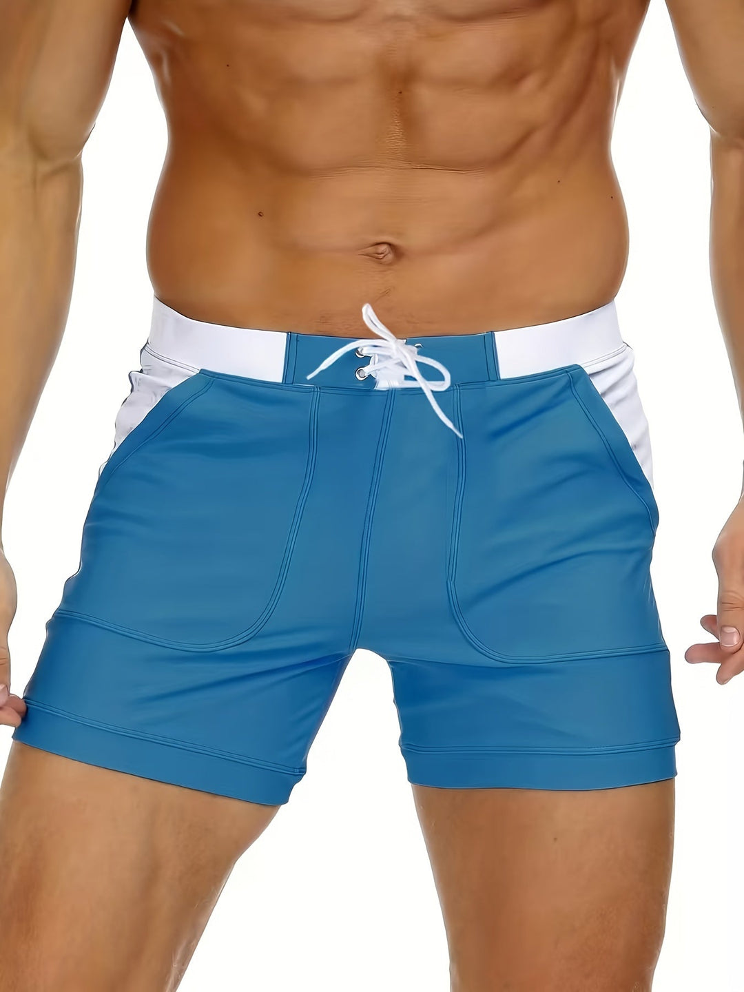 Women's active quick dry swim shorts, designed for water sports, swimming, and comfortable beach exploration.