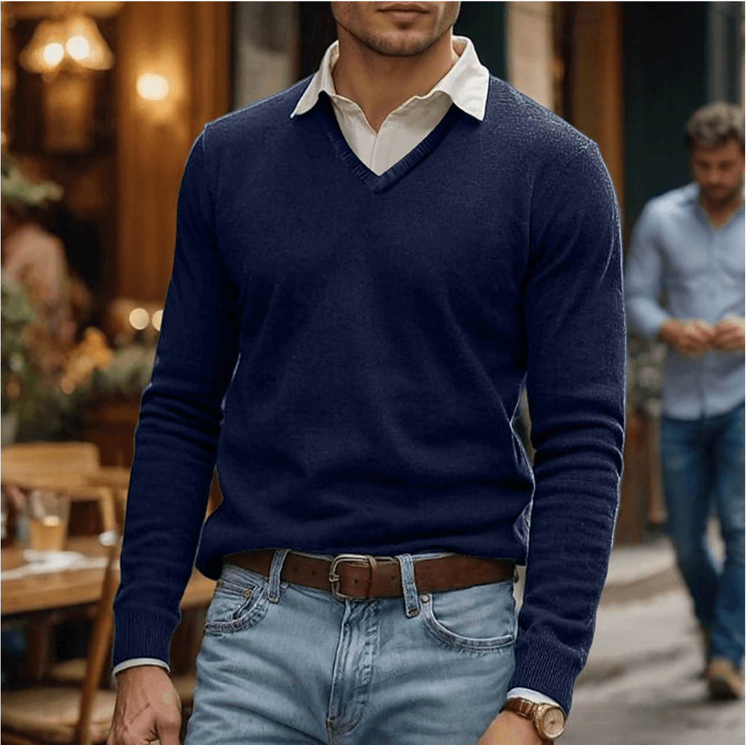 Soft V-Neck Sweater