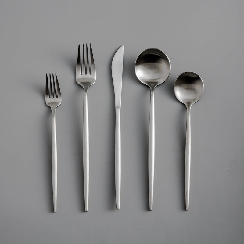 Rose gold flatware modern, essential tableware for stylish home dining.